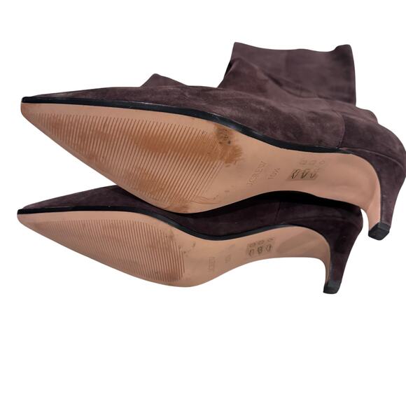 J. Crew Women's Stevie Knee-High Pull-On Boots in Suede Brown Size 10.5 NWOB - Picture 7 of 9
